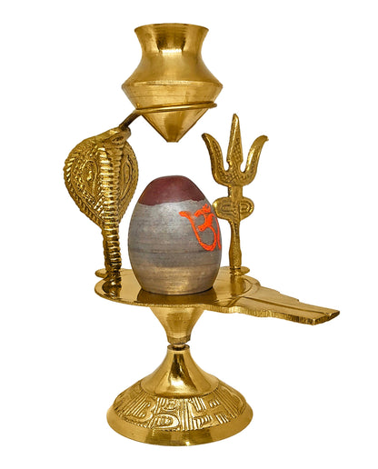 6 Inch Narmadeshwar Shiva Lingam