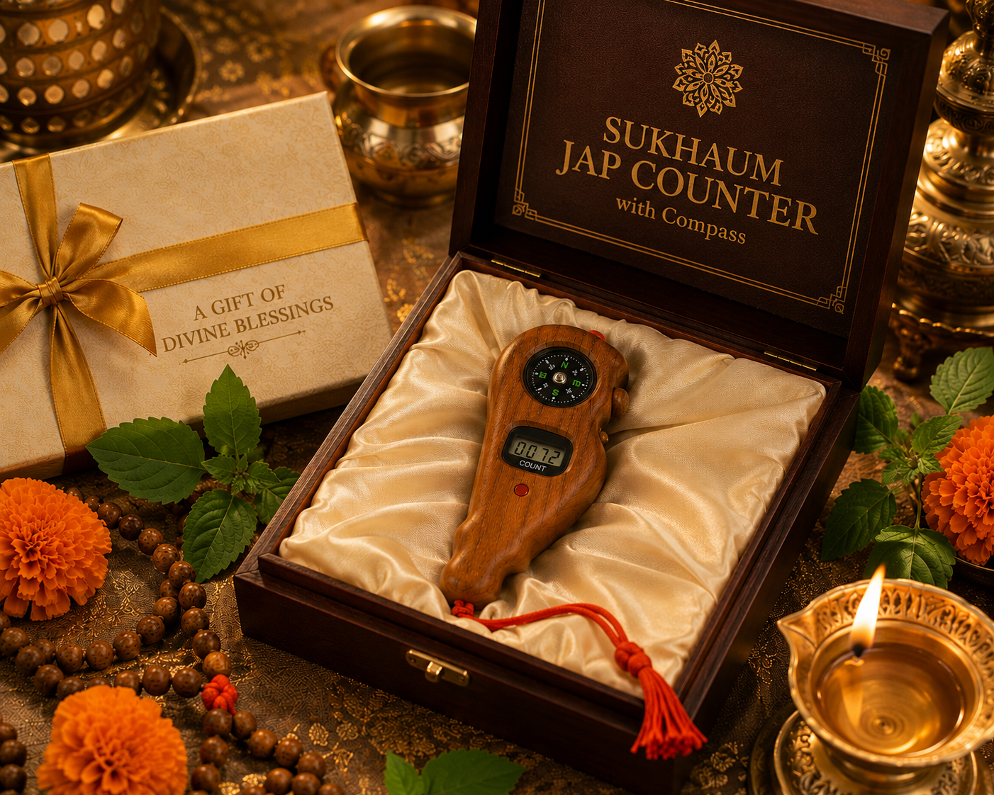 Sukhaum™ Radha Bhakti Jaap Counter