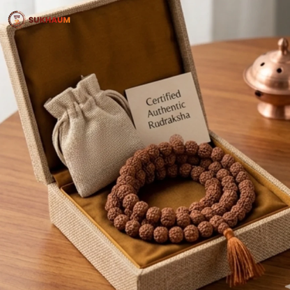 5 Mukhi Special Kantha Rudraksha Mala