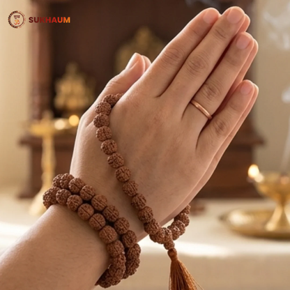 5 Mukhi Special Kantha Rudraksha Mala