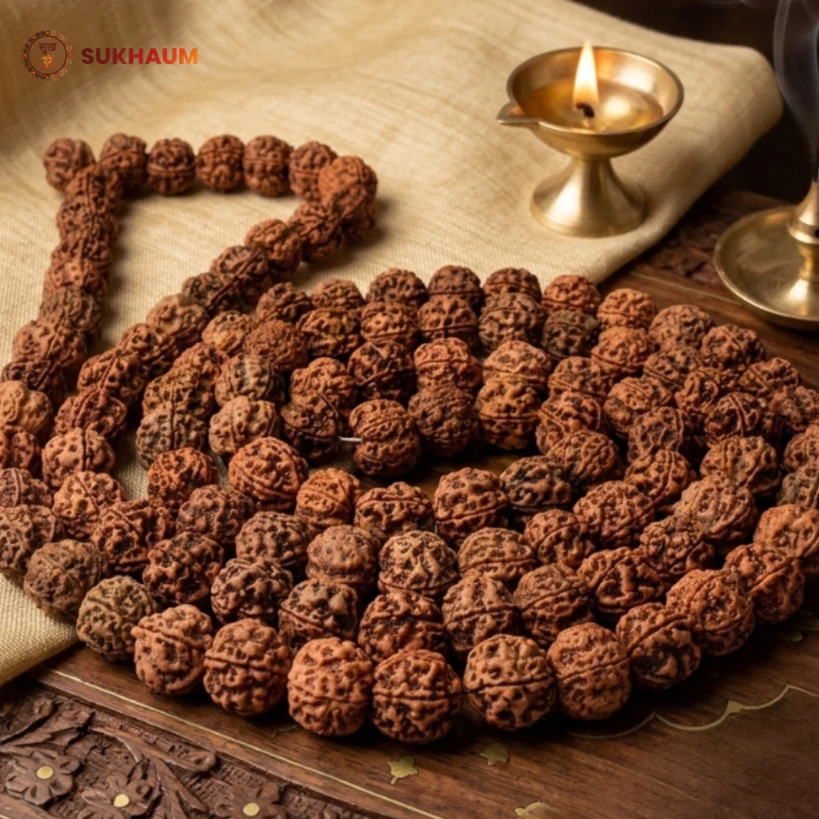 5 Mukhi Special Kantha Rudraksha Mala