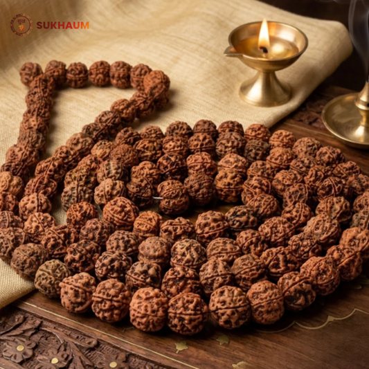 5 Mukhi Special Kantha Rudraksha Mala