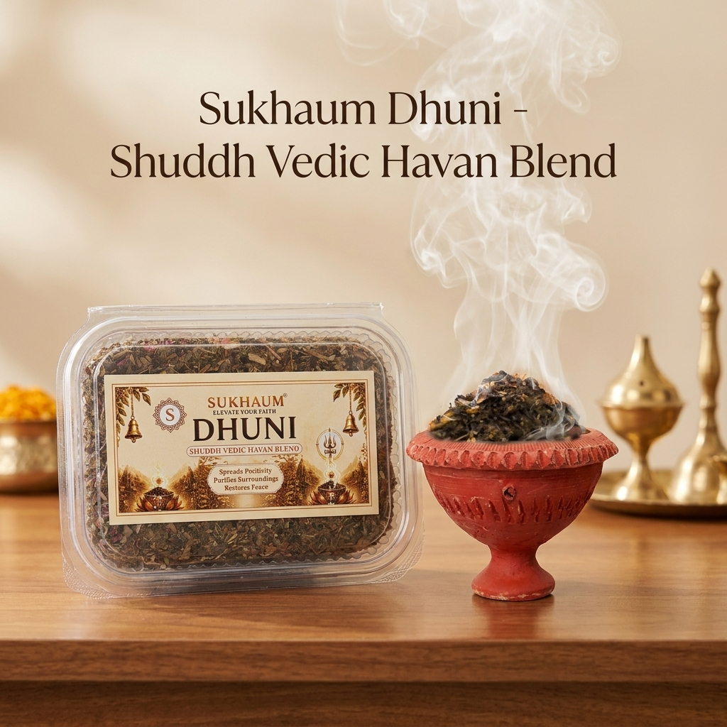 Sukhaum™ Dhuni – Shuddh Vedic Havan Blend